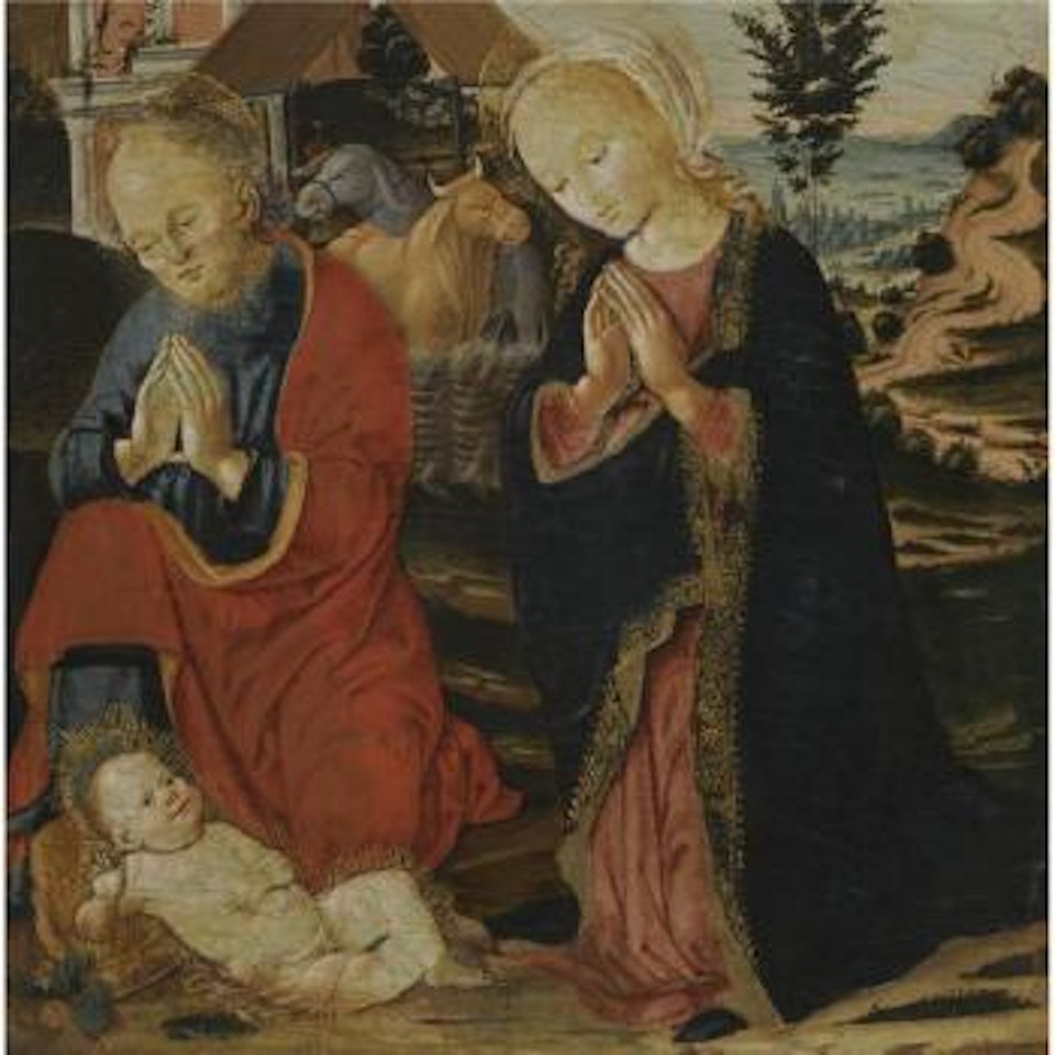 The Nativity by Bernardino Fungai