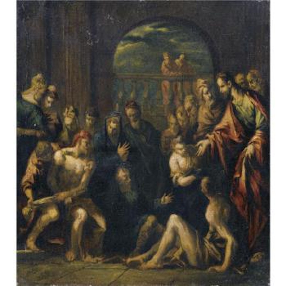 The Raising Of Lazarus by Francesco Guardi