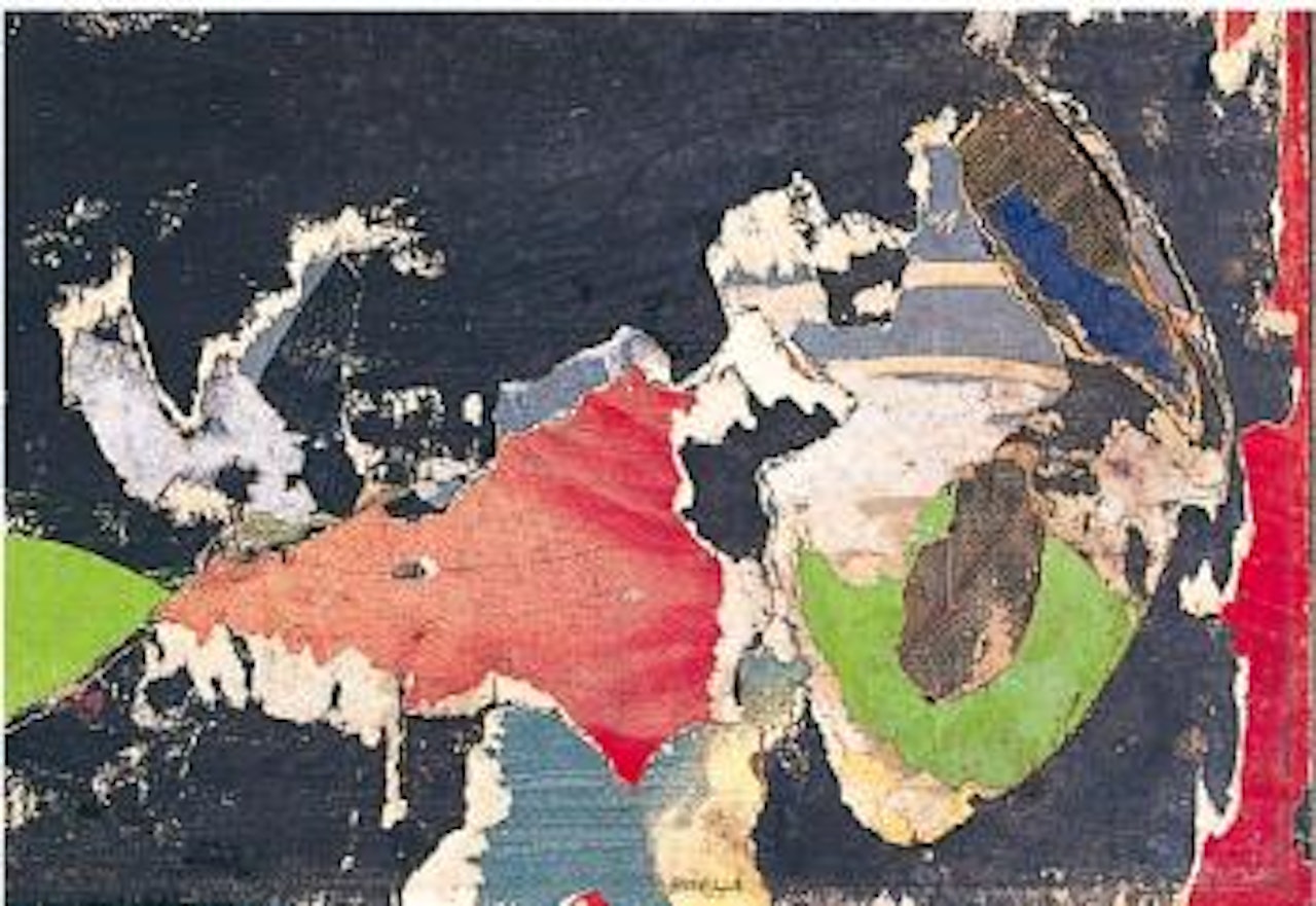Cosmico A by Mimmo Rotella