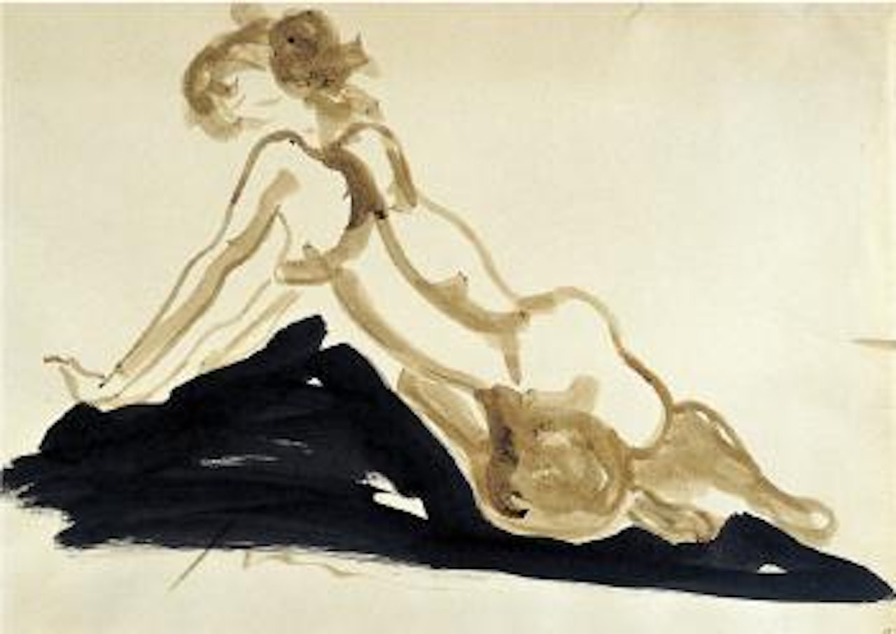 Nudo by Lucio Fontana