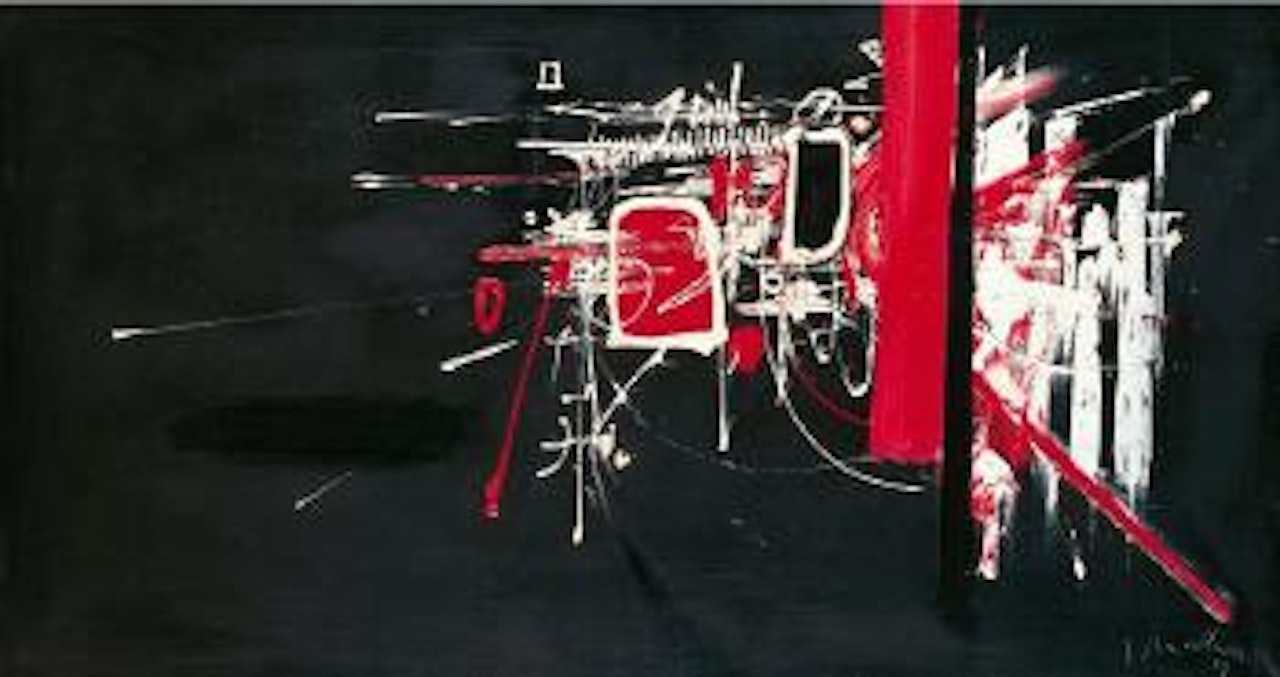 Composition by Georges Mathieu