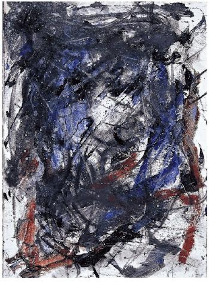 Senza titolo (Oltre 3) by Emilio Vedova