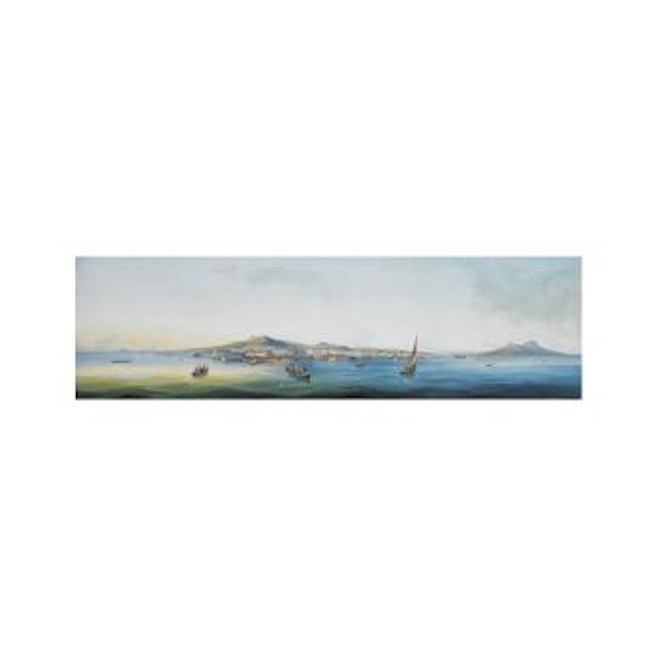 Vue De Naples by Italian School