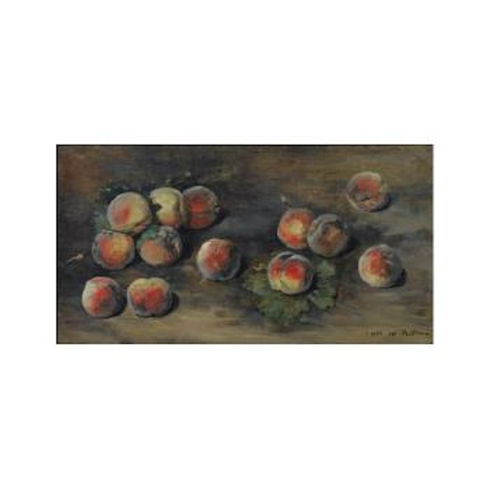 Nature Morte Aux Pêches by Jean Baptiste Olive