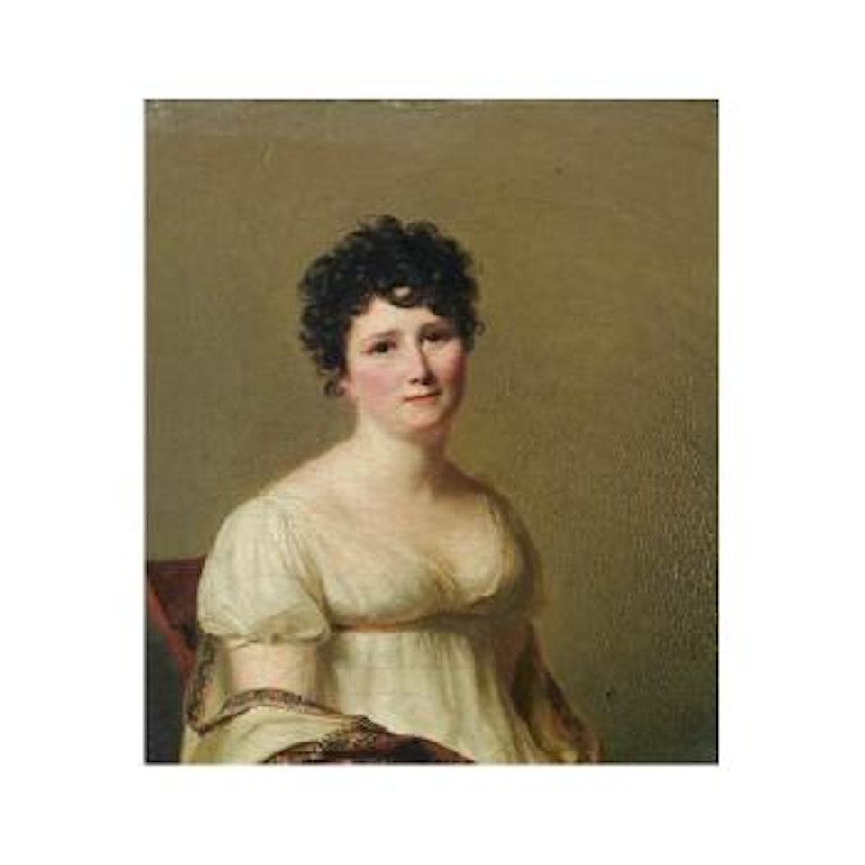 Portrait De Madame Jean-conrad Hottinguer, Née Martha Elisa Redwood (1774-1830) by Firmin Massot