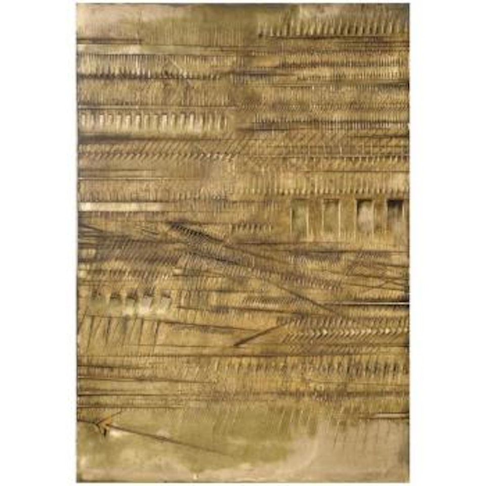 Cronaca 5: Paolo Castaldi by Arnaldo Pomodoro