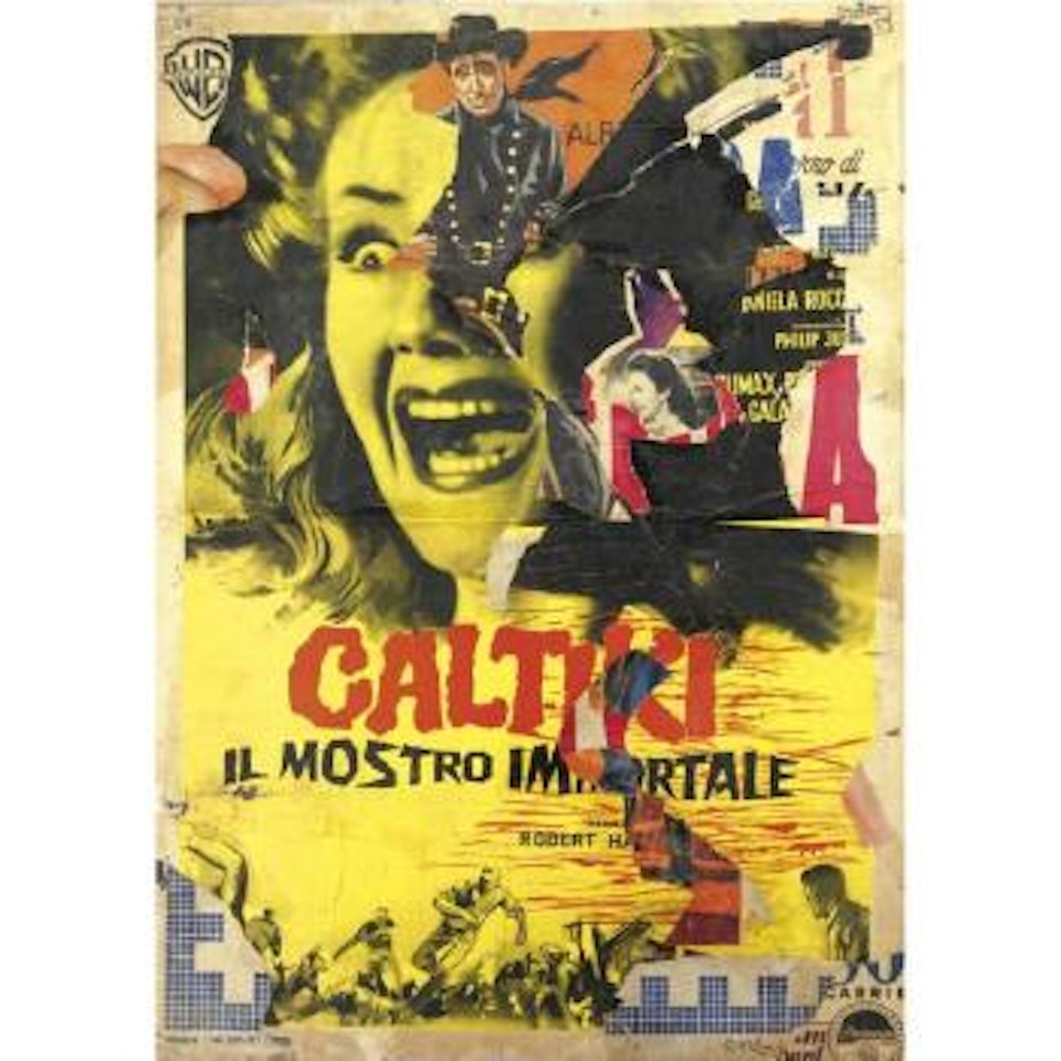 Il Mostro Immortale Caltiki by Mimmo Rotella