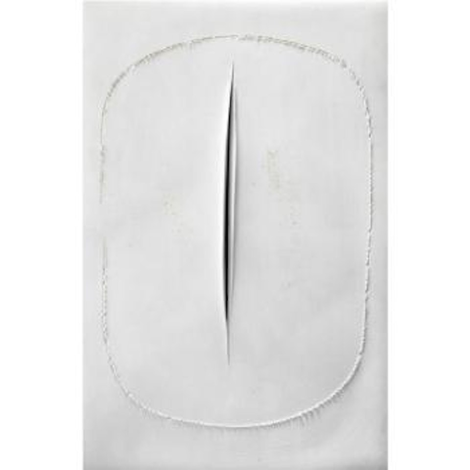 Concetto Spaziale by Lucio Fontana