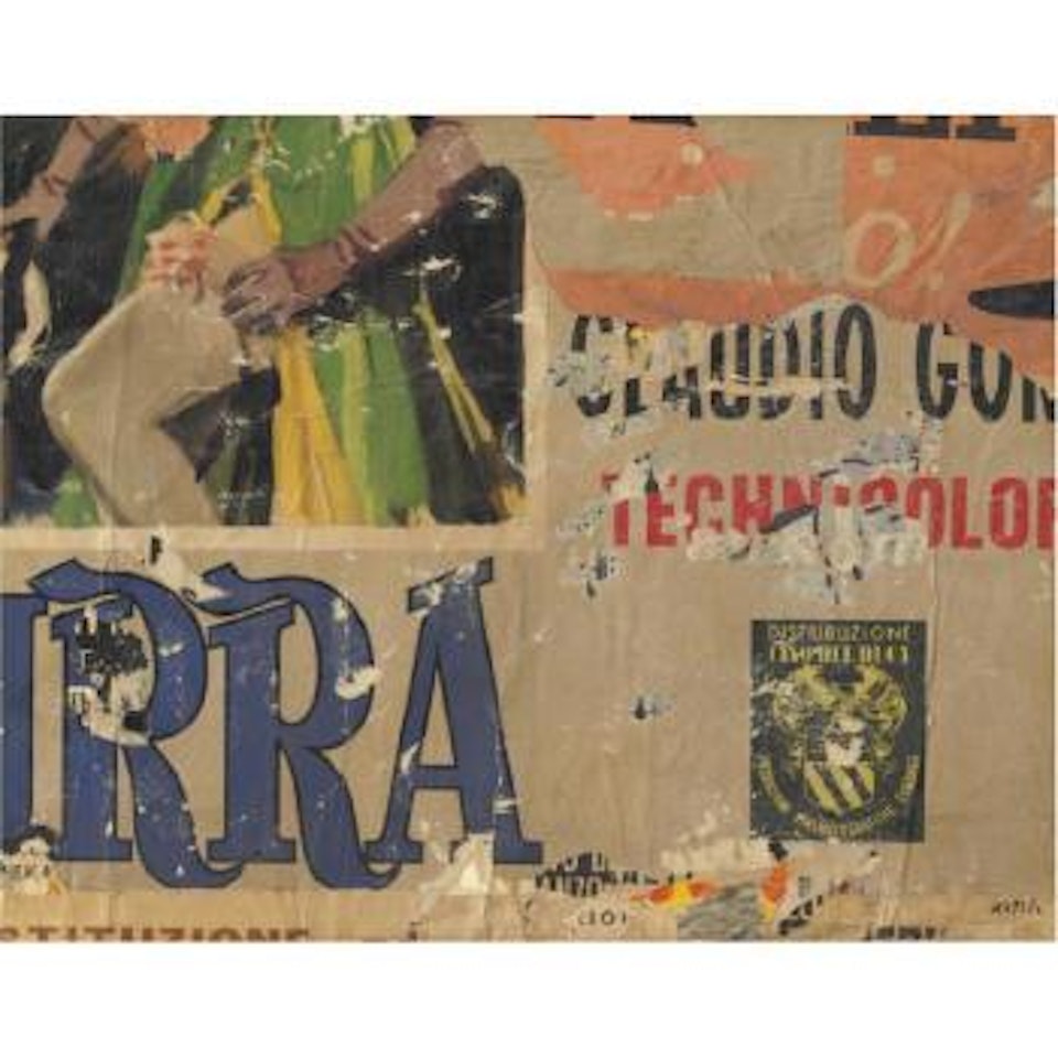 Un Po' Più In Su by Mimmo Rotella
