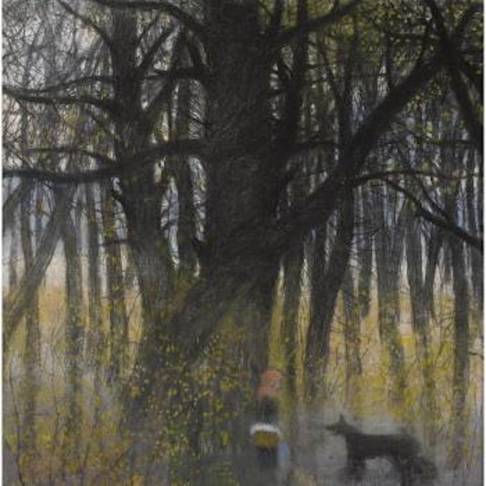 Le Petit Chaperon Rouge Et Le Loup Dans La Forêt by Léon Spilliaert
