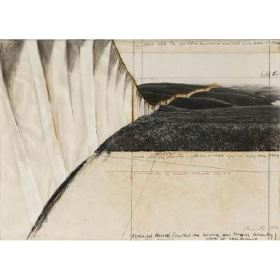 Running Fence (Project For Sonoma And Marin County State Of California) by Christo