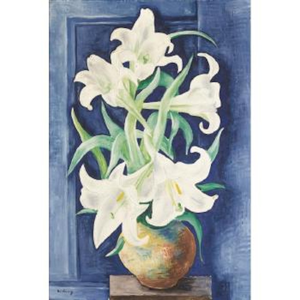 Bouquet De Lys by Moïse Kisling