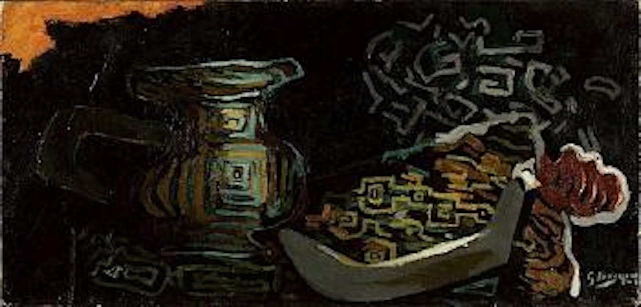 Faucille et pichet by Georges Braque