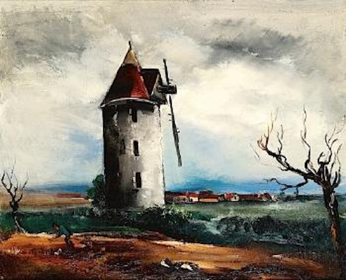 Le moulin by Maurice de Vlaminck