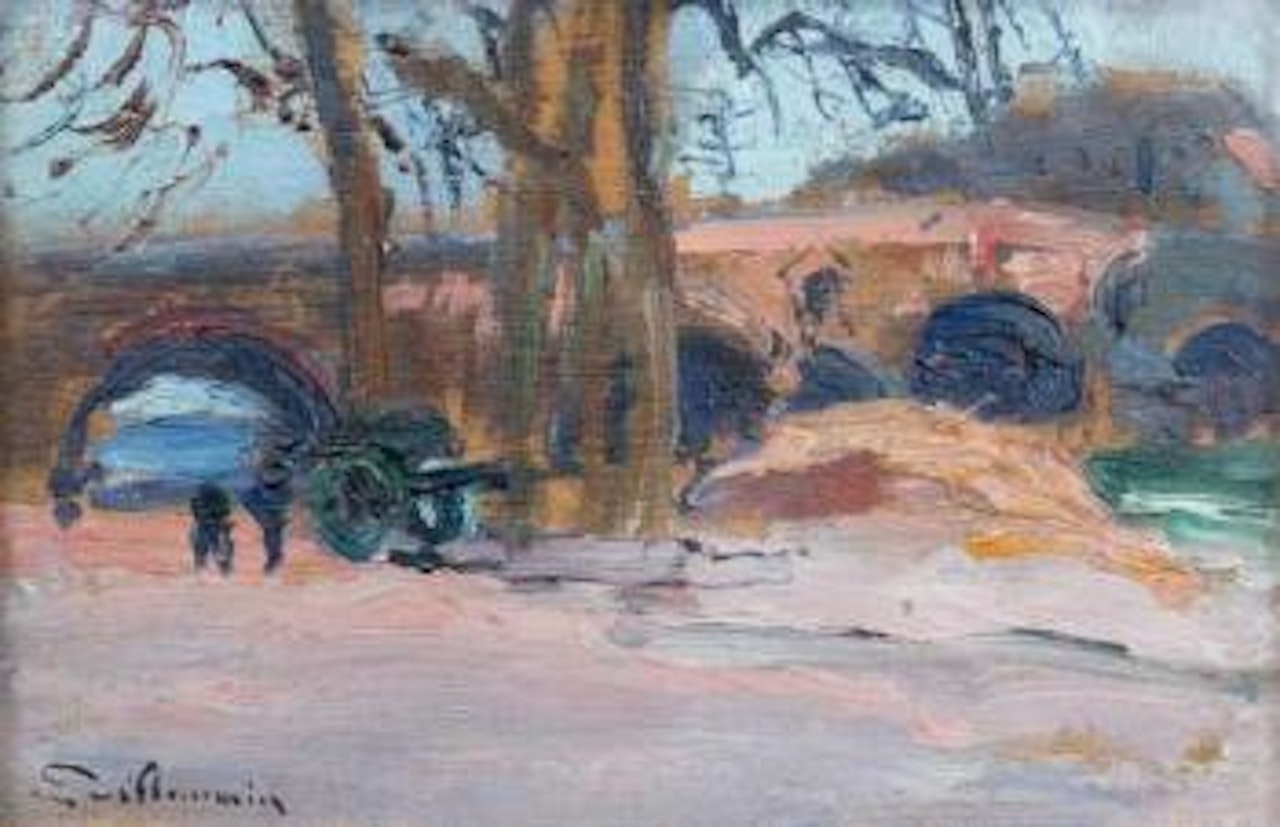Quais de Seine à Paris by Armand Guillaumin