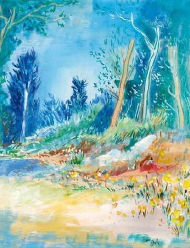 Bords de l'eau by Jean Dufy