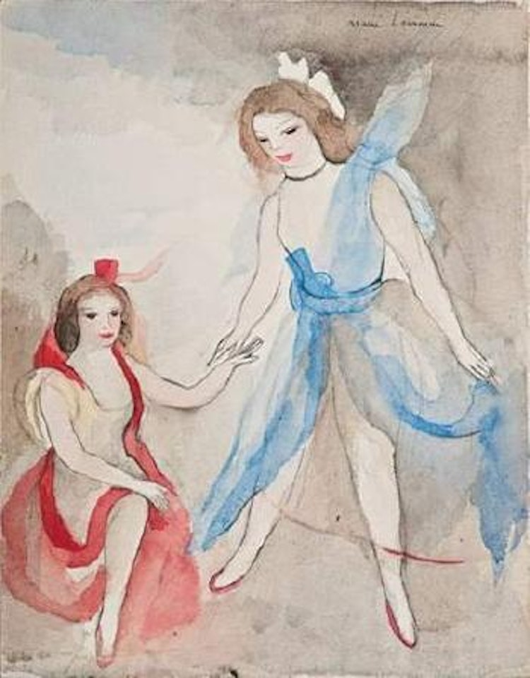 Deux ballerines by Marie Laurencin