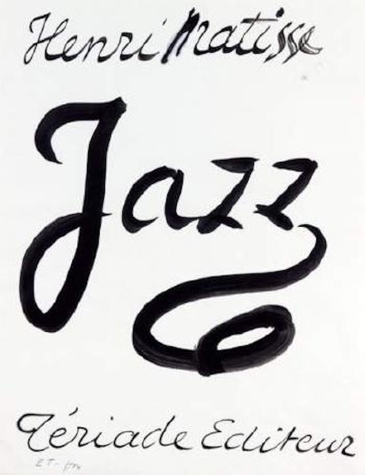 Étude pour la page de titre de l'ouvrage JAZZ (Éditions Tériade) by Henri Matisse