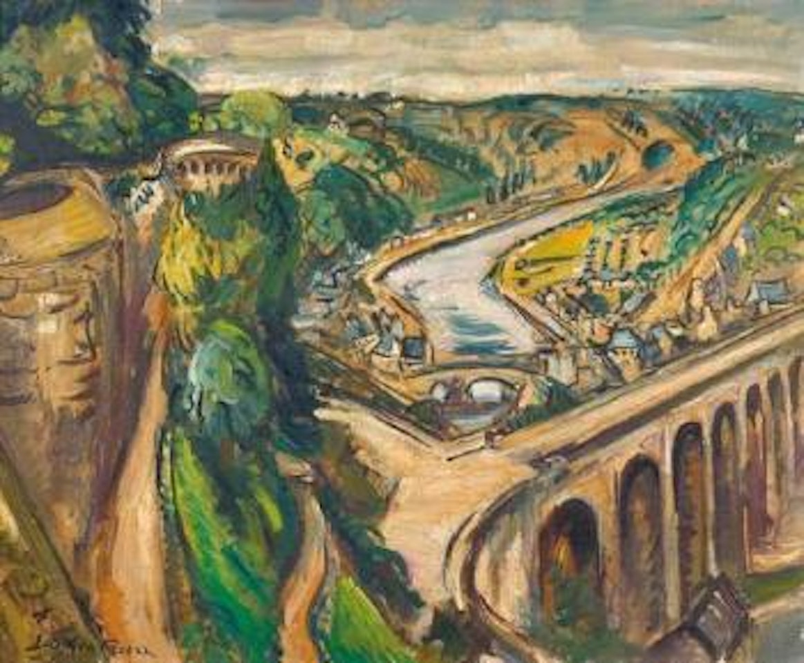 La Rance à Dinan by Othon Friesz