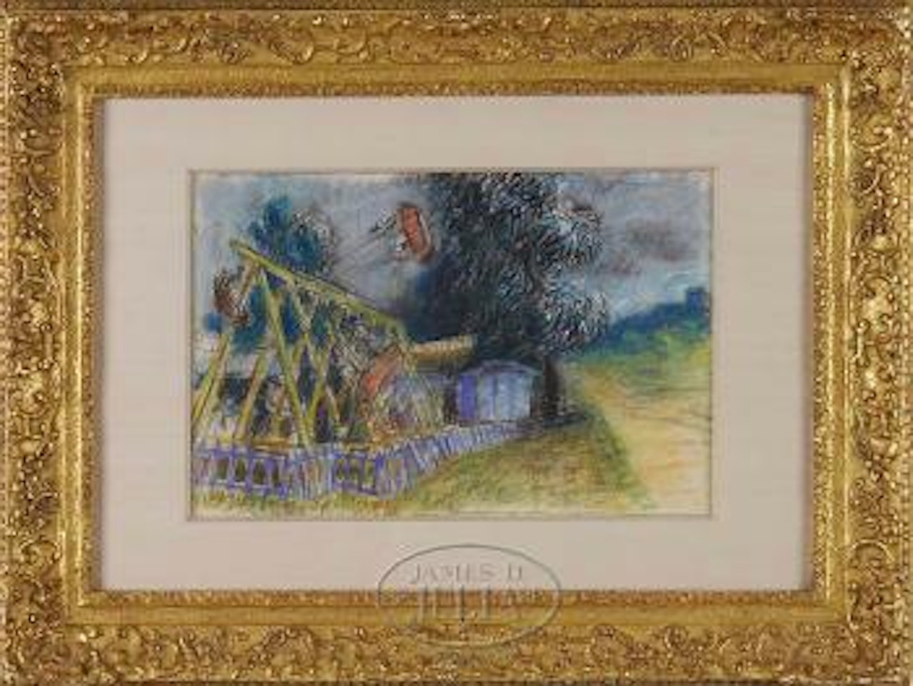 Amusement park by William Glackens