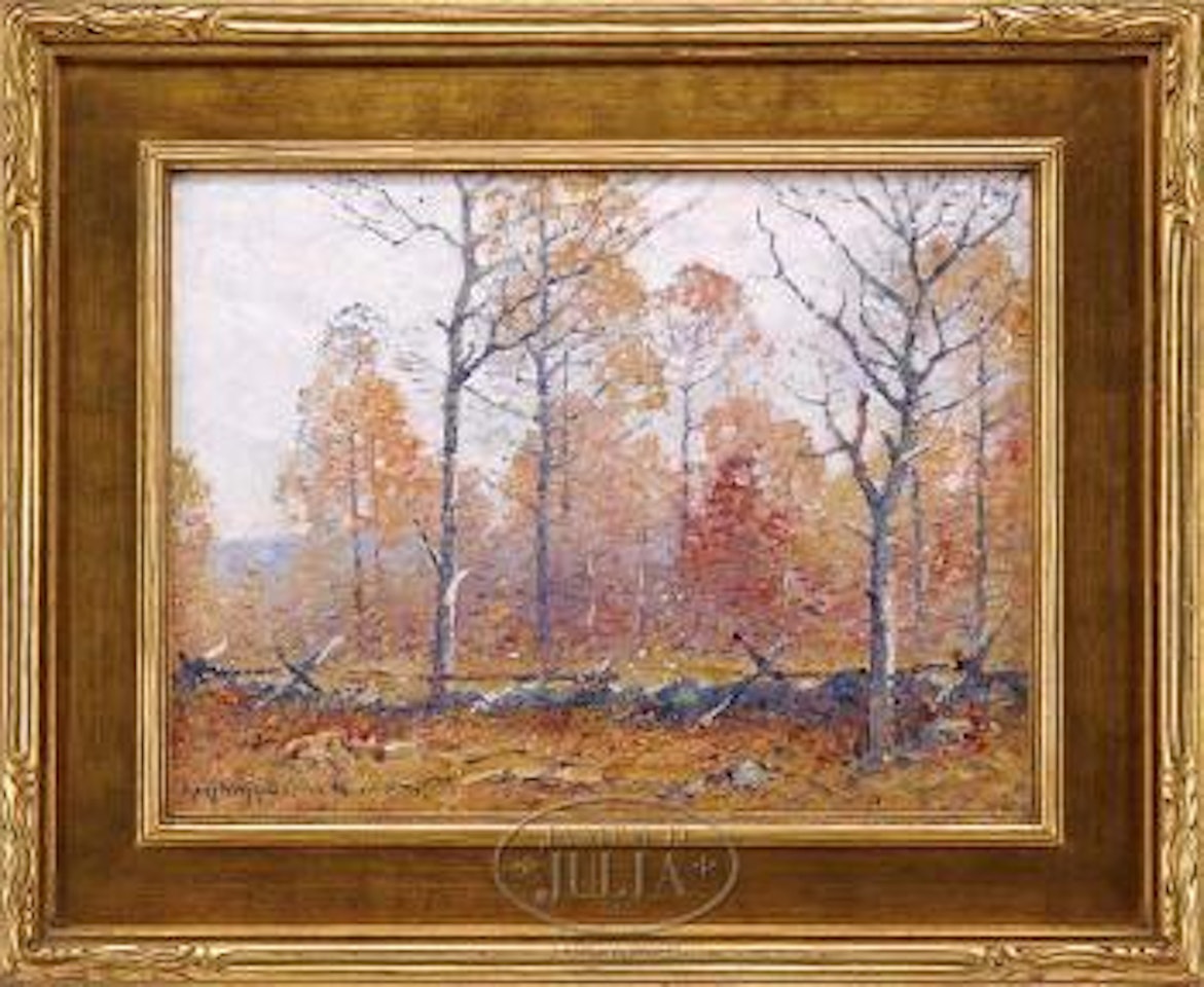 An autumn procession by Guy Carleton Wiggins
