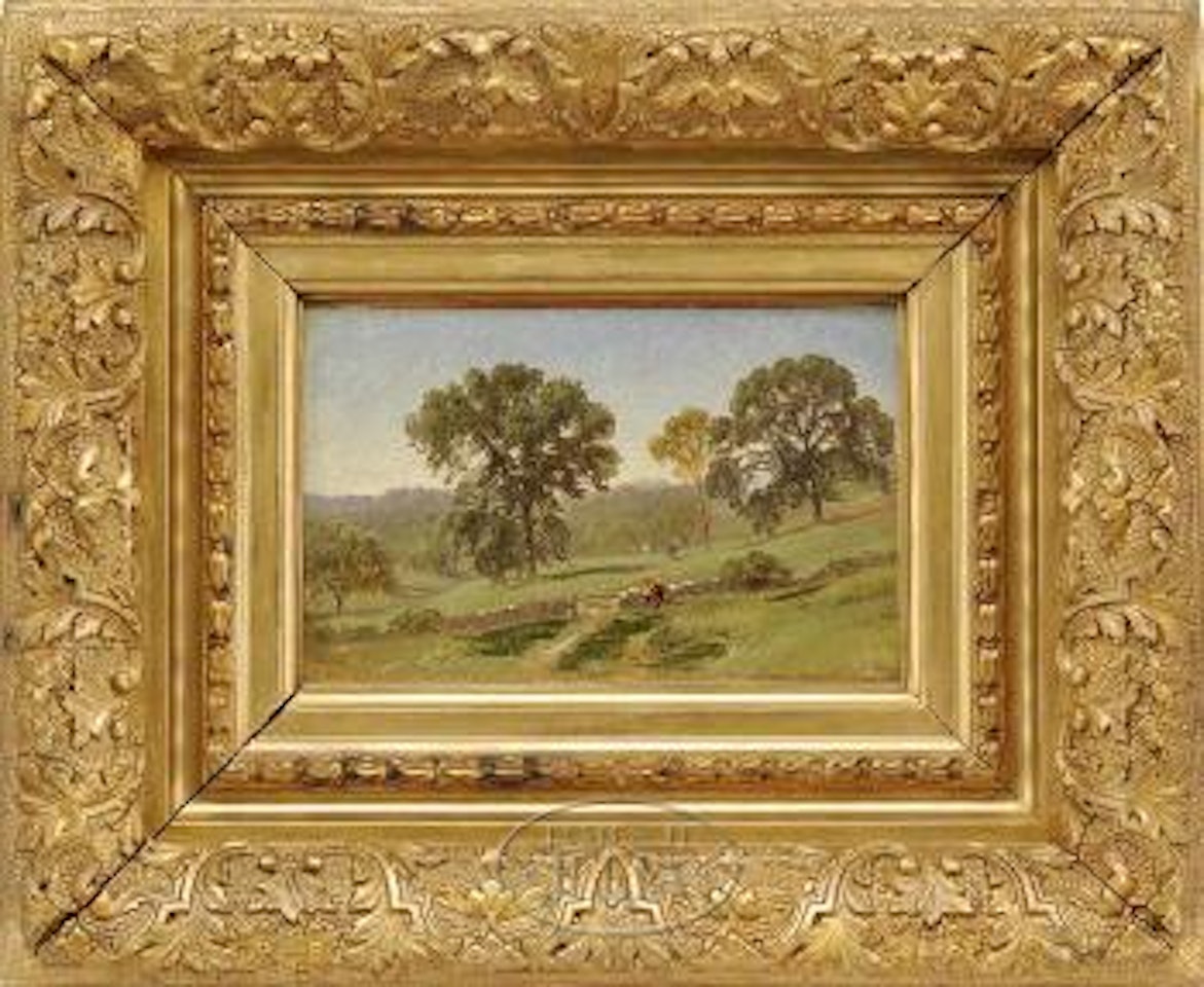 Hillside pasture by John Frederick Kensett
