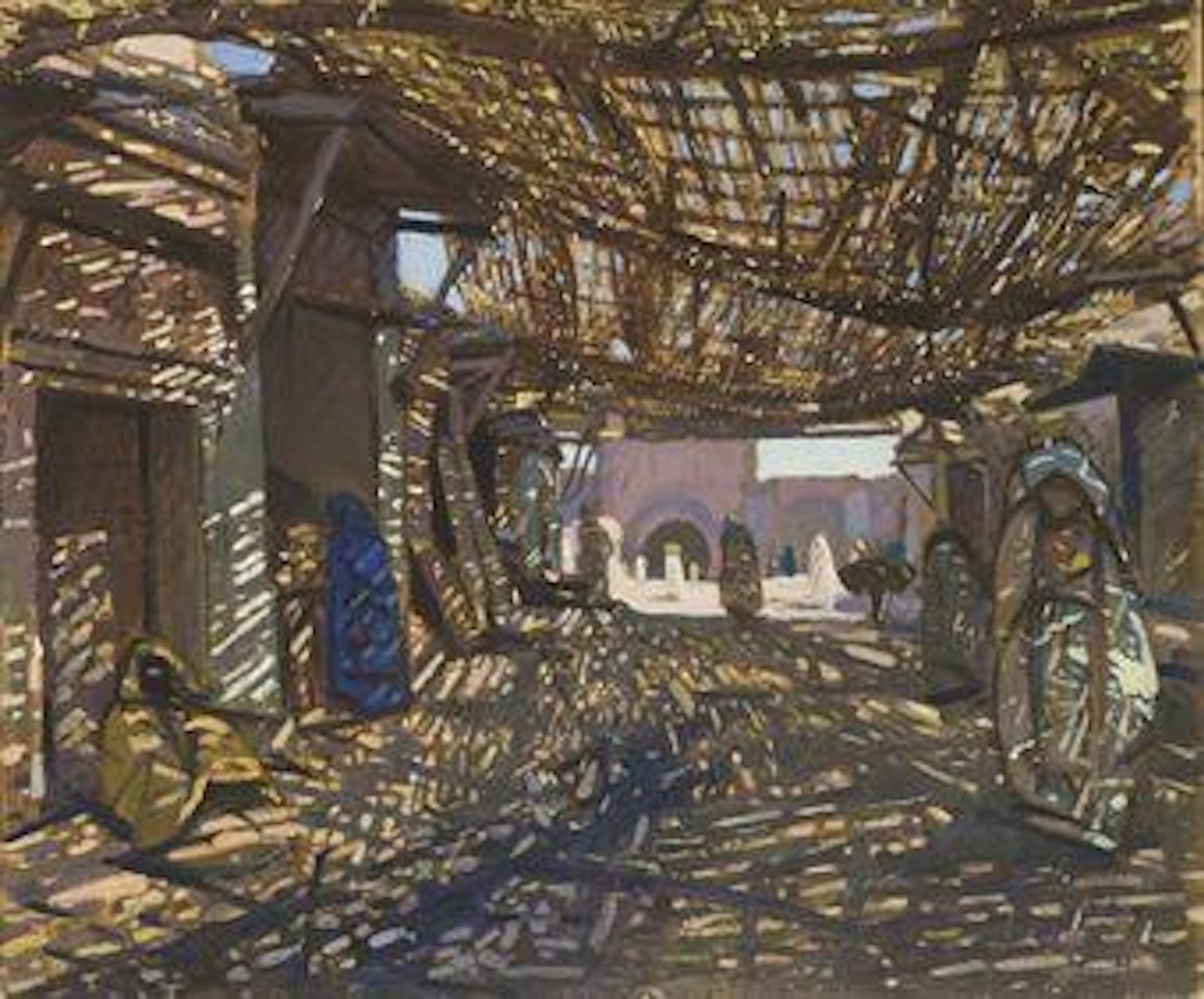 Souk à Bab Debar by Jacques Majorelle