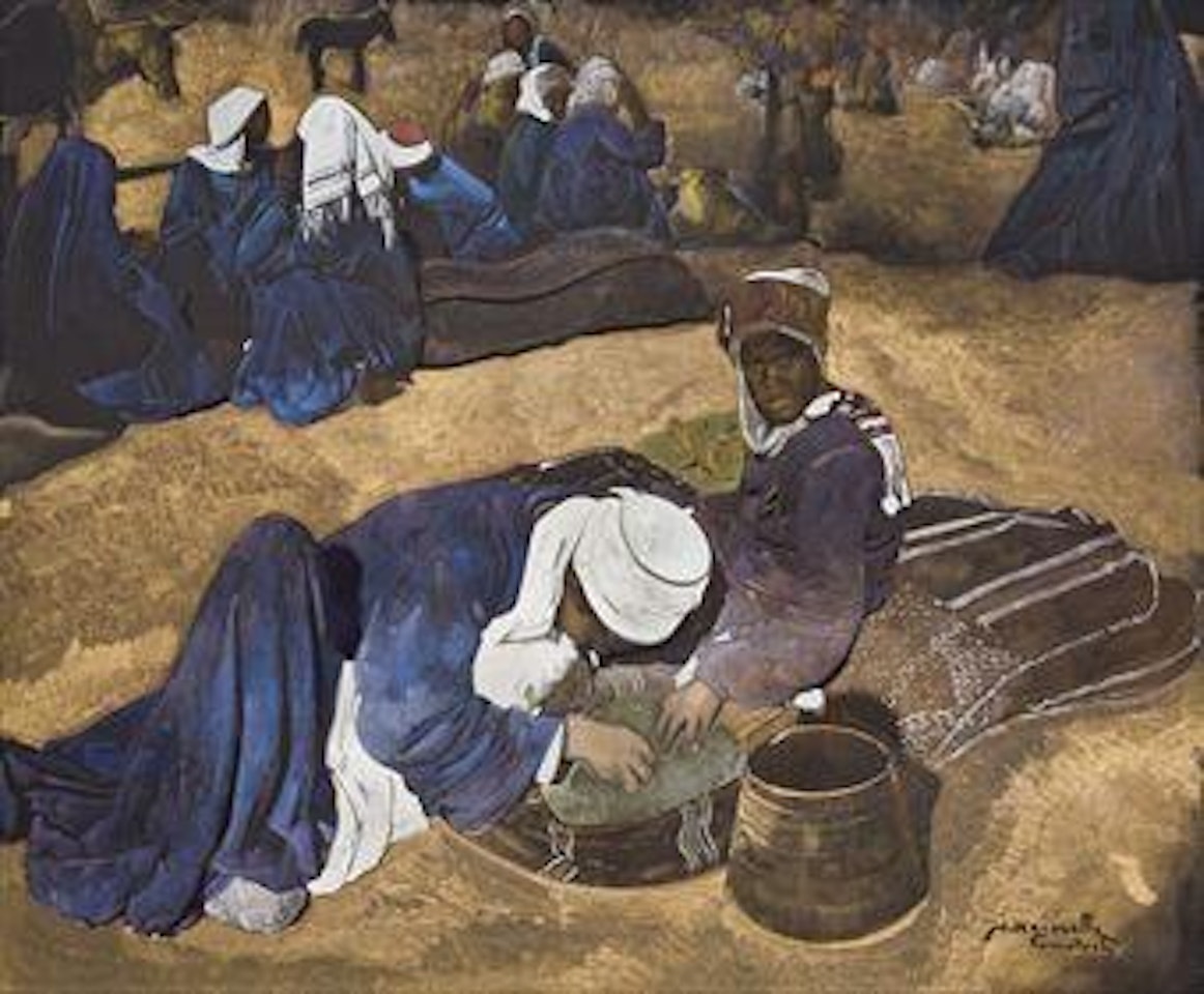 Scène de souk, Marrakech by Jacques Majorelle