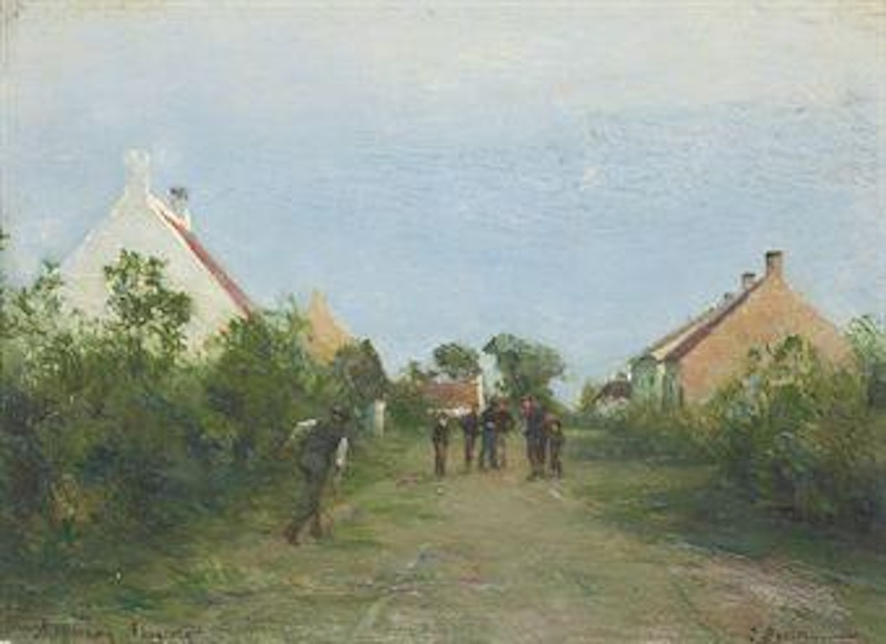 Pétanque by Ivan Pavlovitch Pochitonov