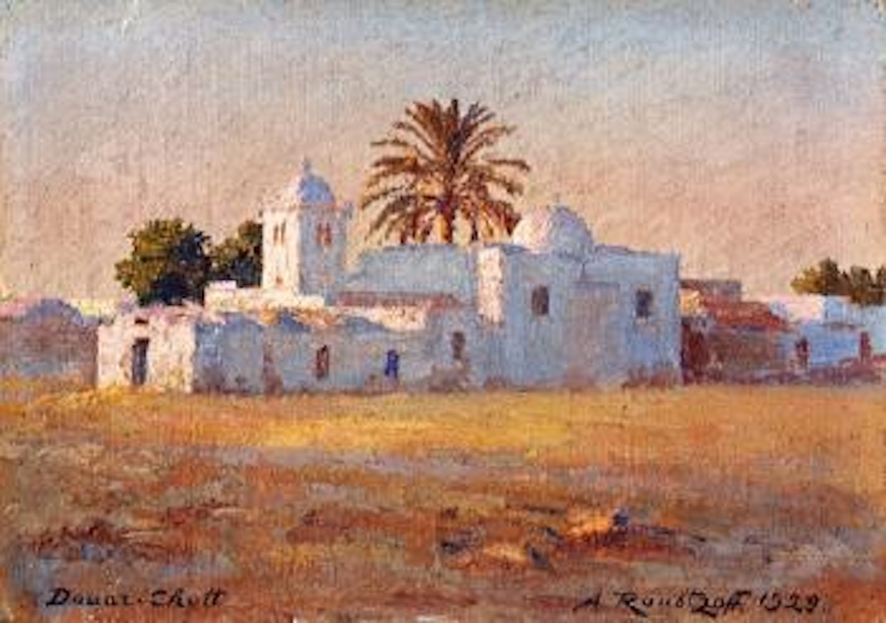 Douar-Chott by Alexandre Roubtzoff