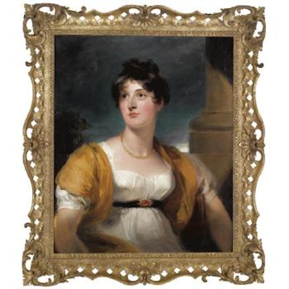 Portrait Of Anne Goddard, Lady Lethbridge (d.1857) by Sir Thomas Lawrence