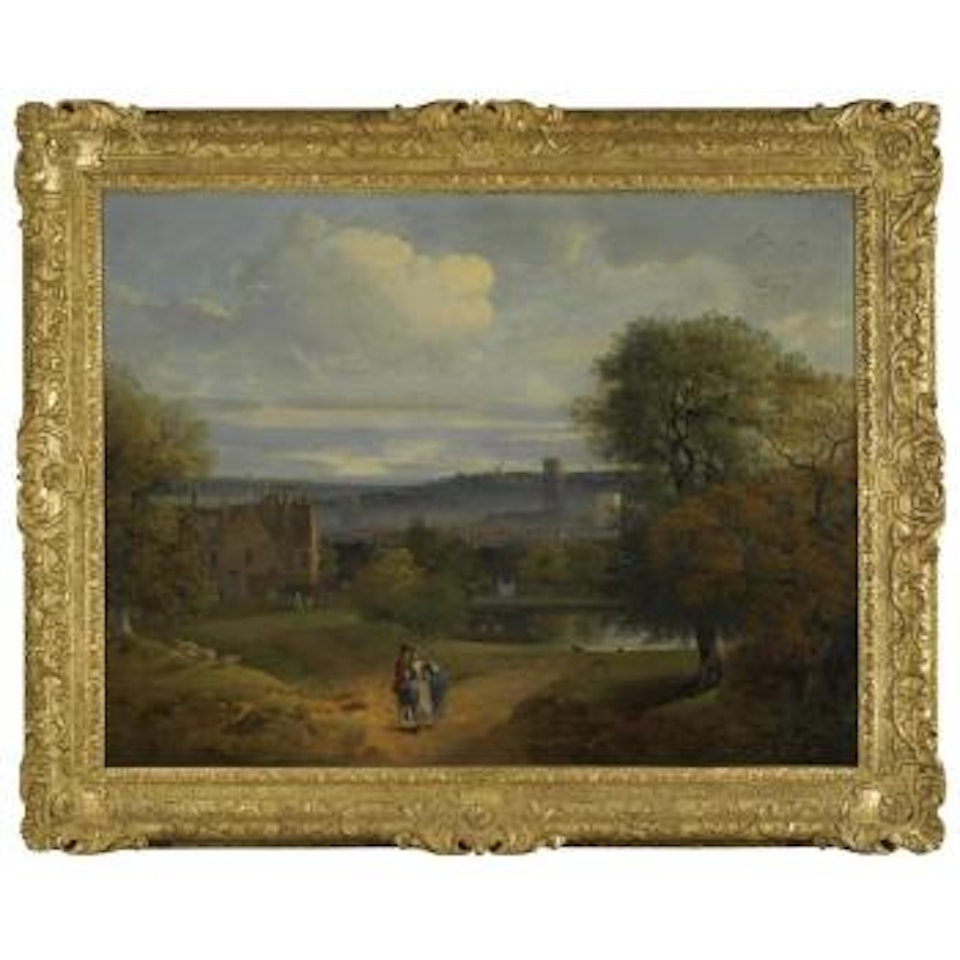 View Of Ipswich From The Grounds Of Christchurch Mansion by English School