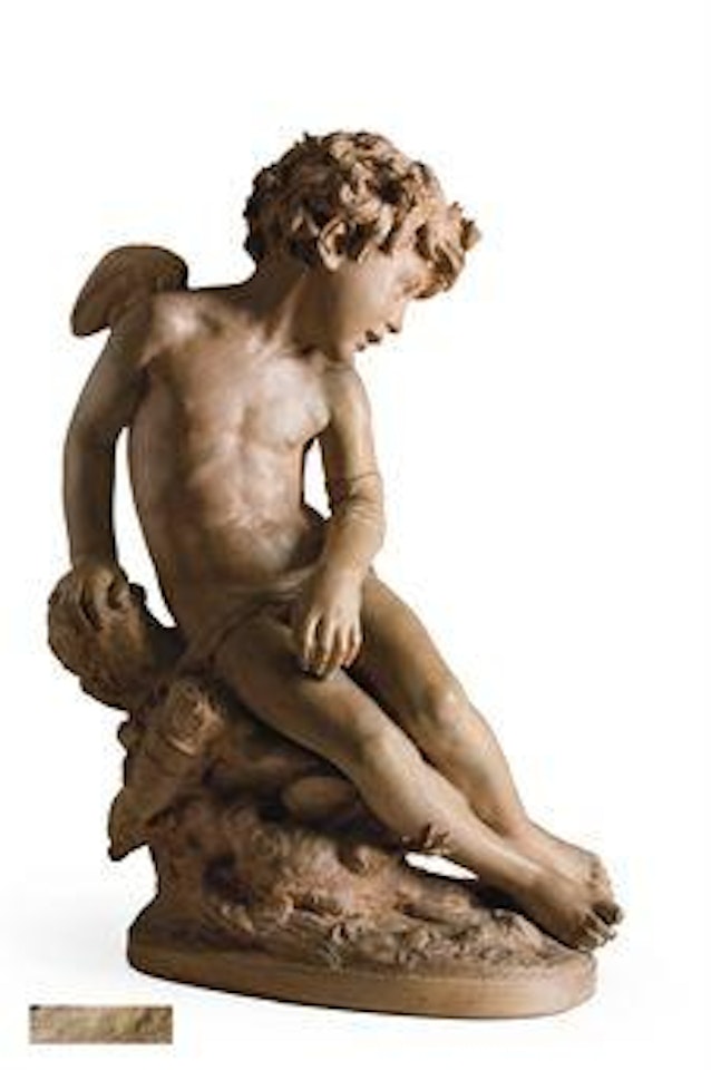 Figure Representant 'L'amour Blesse' by Jean-Baptiste Carpeaux