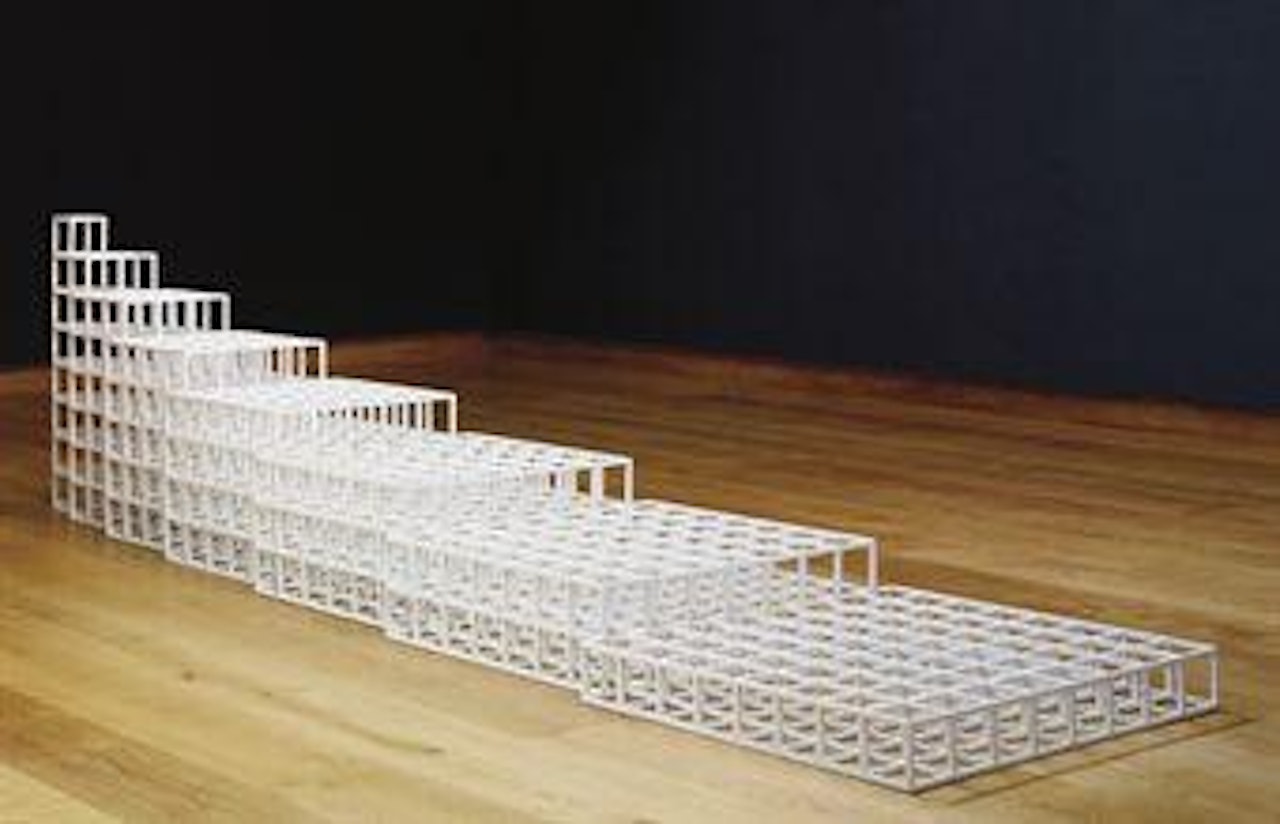 Open Geometric Structure 3 by Sol LeWitt