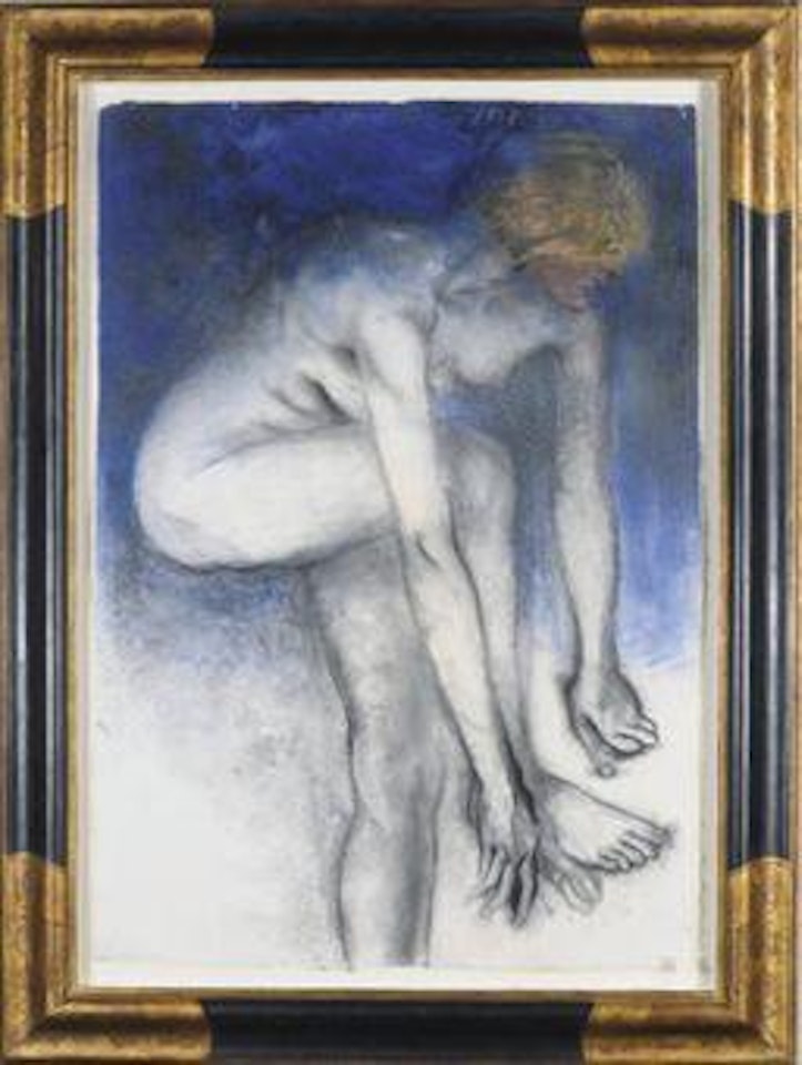 Jesse Bending at the Waist by Jim Dine