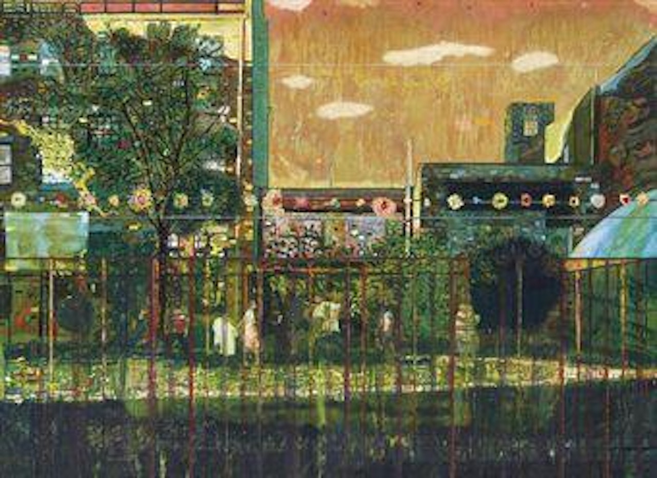 Night Playground by Peter Doig