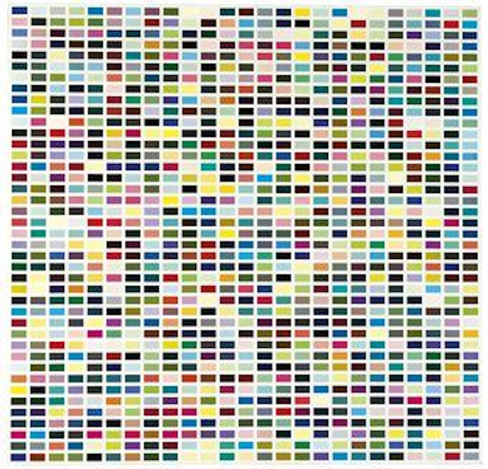 1025 Farben (1025 Colours) by Gerhard Richter
