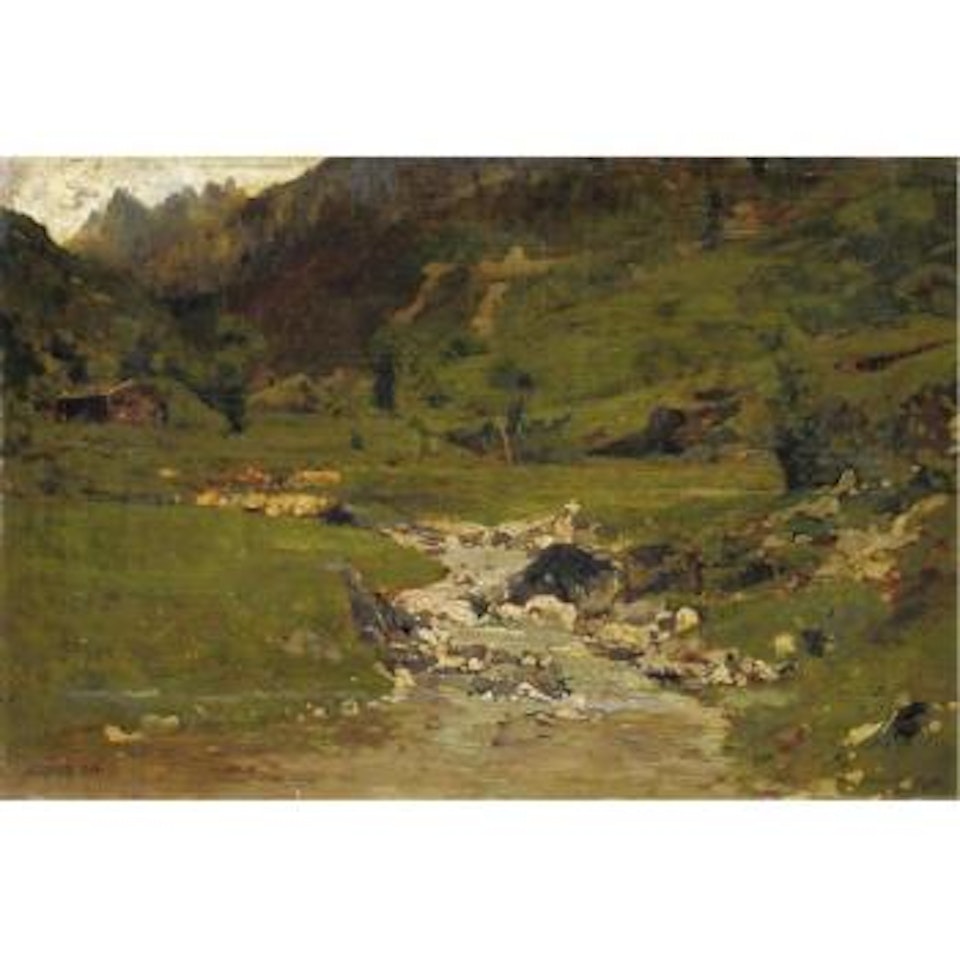 Il Ruscello by Guglielmo Ciardi
