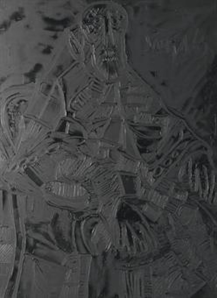 Black Pope by Francis Newton Souza