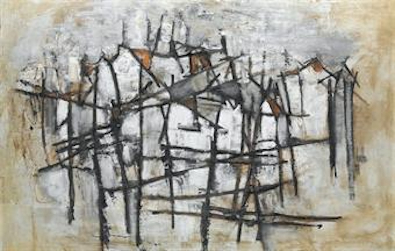 Untitled (Townscape) by B Prabha