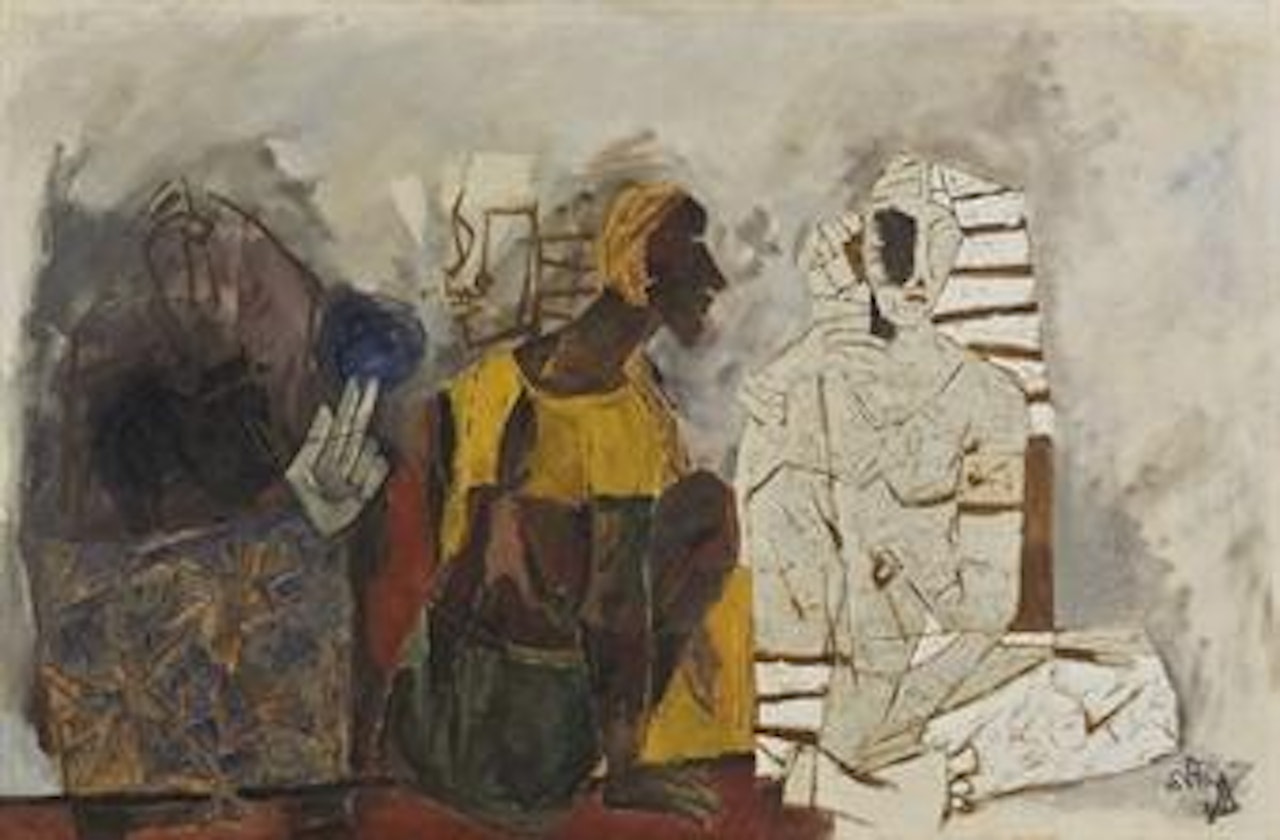Ritual by M.F. Husain