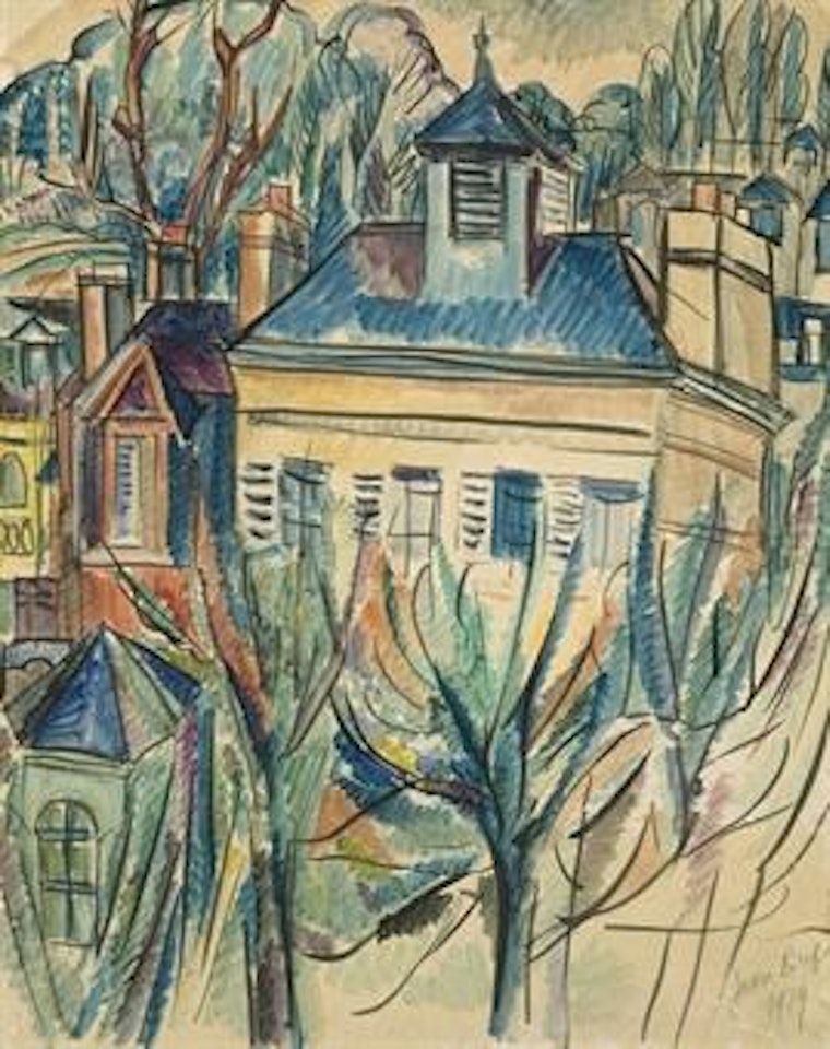 Maisons de village by Jean Dufy