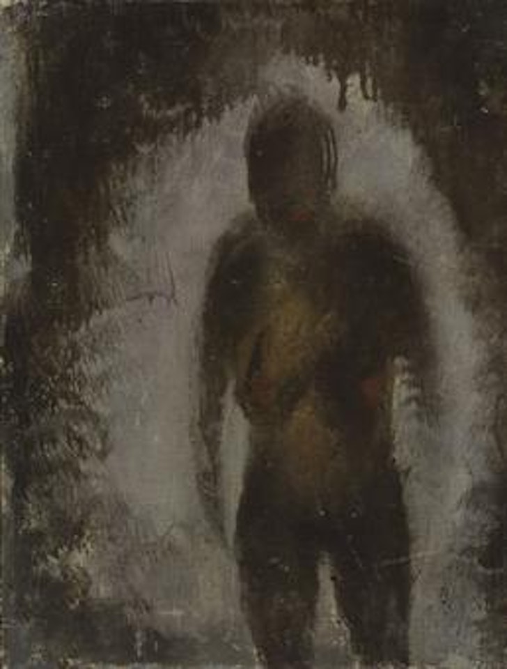 Nu noir by Jean Fautrier