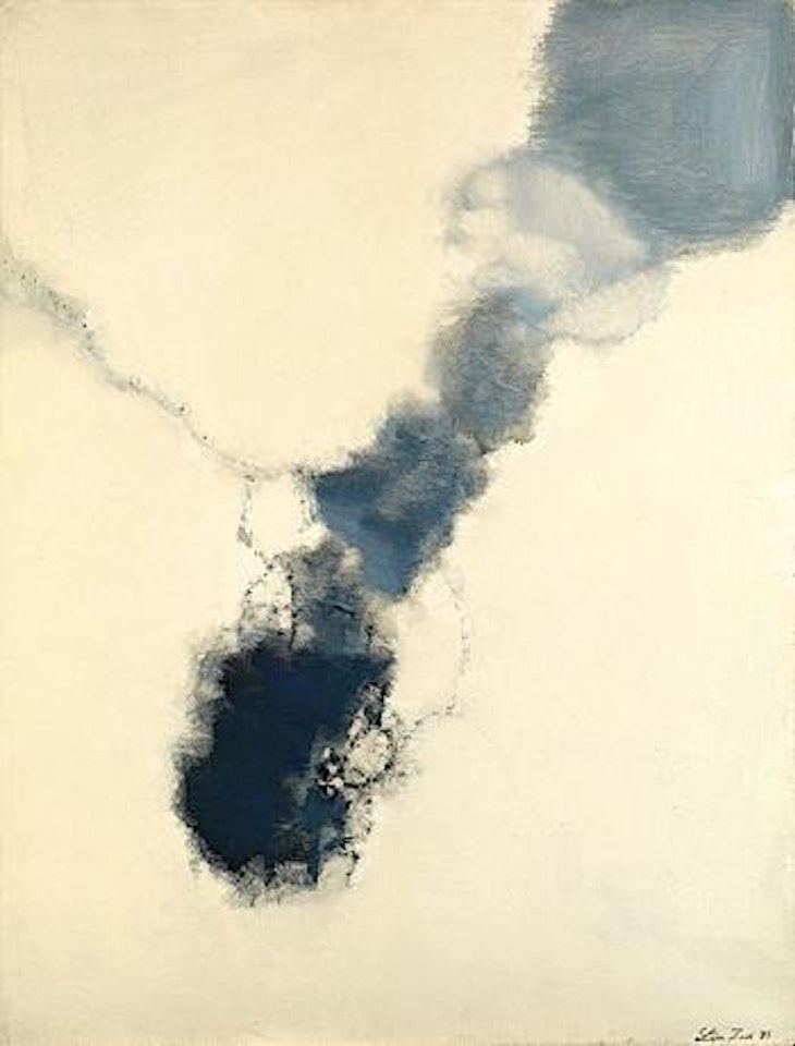 Composition bleue by Léon Zack