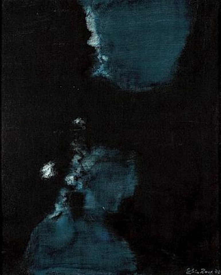 Composition bleue by Léon Zack