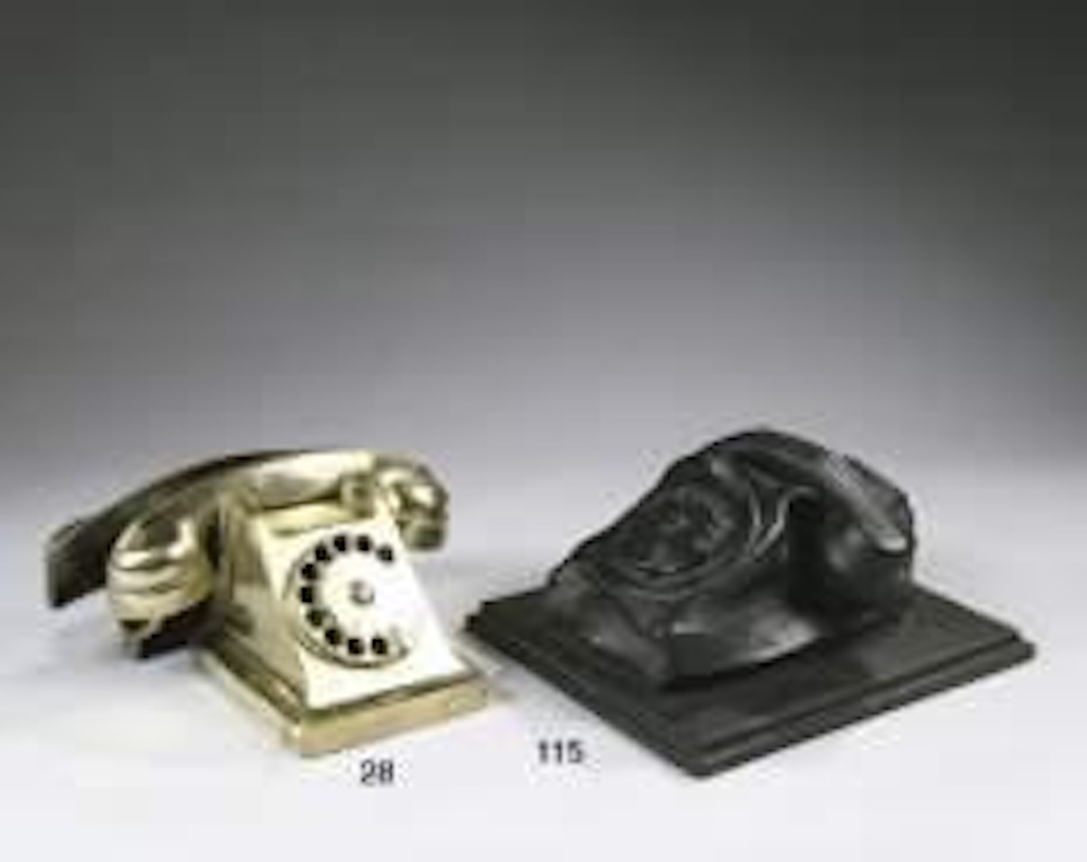 Telephone decoupe by Arman