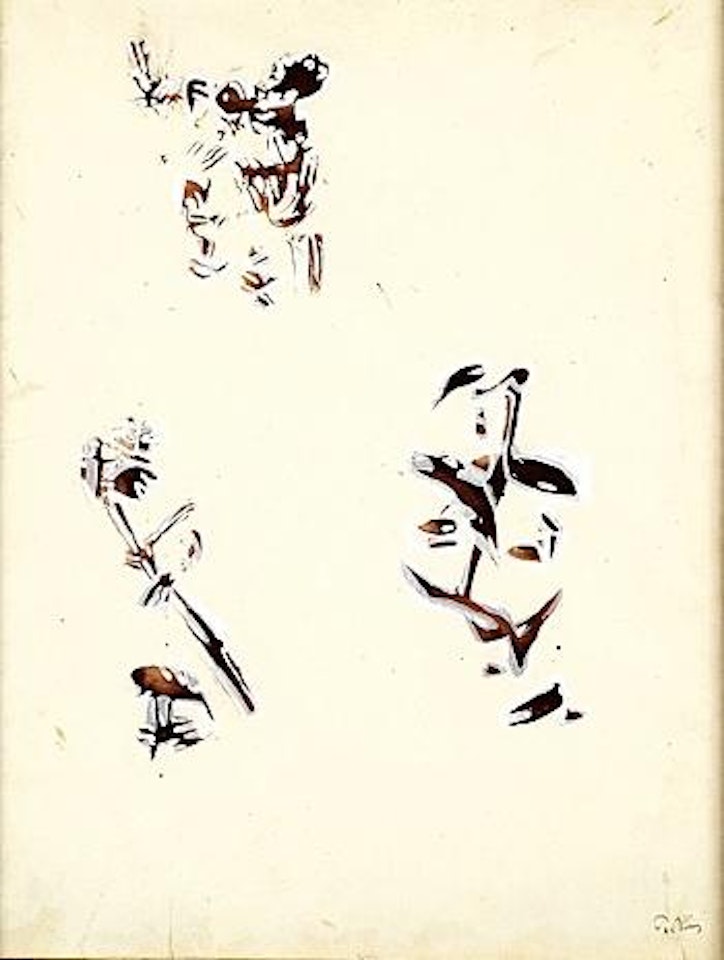 Sans titre (Totem totemique) by Mark Tobey