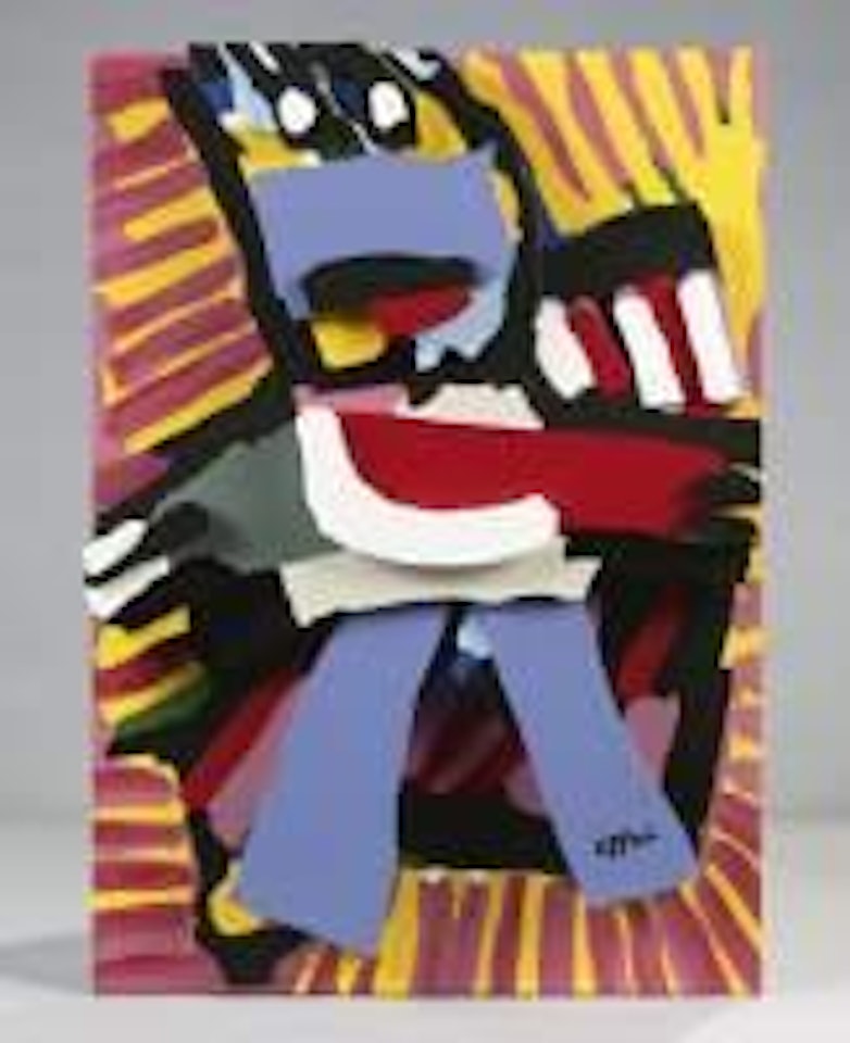 Blue boy by Karel Appel