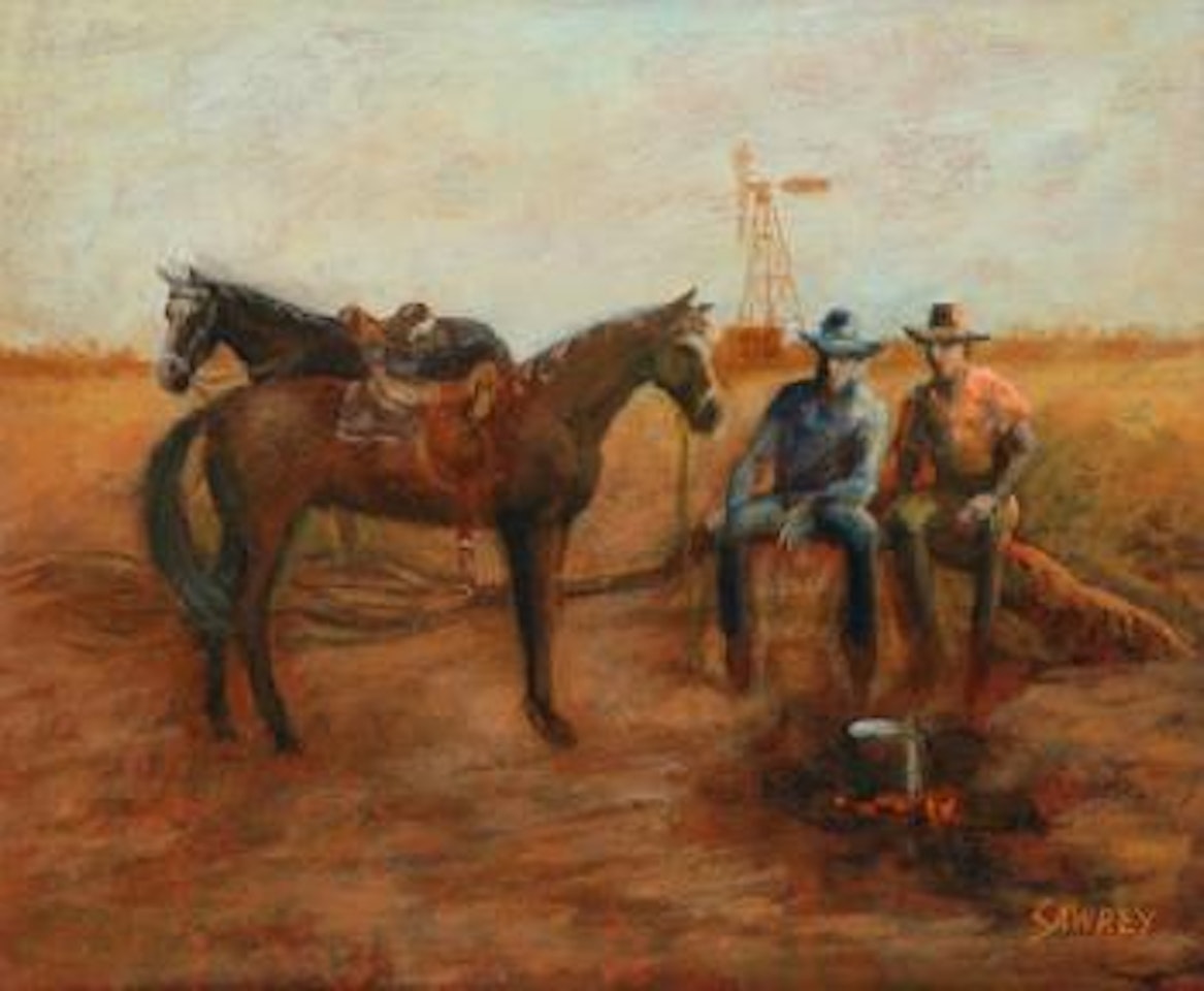 Nor-west Smoko by Hugh Sawrey