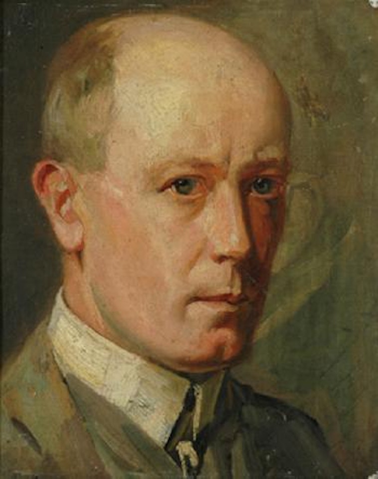 Sketch of Scott by Arthur Ernest Streeton